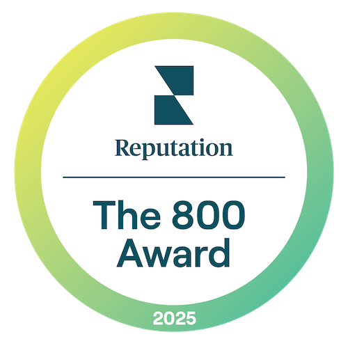 Reputation 800 Award